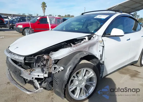 2022 Tesla Model Y Long Range Dual Motor All-Wheel Drive from USA, damaged, VIN 7SAYGDEE5NF506185
